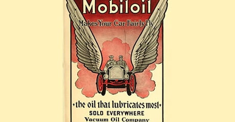 El 27 de enero de 1920, la marca registrada Mobiloil es registrada en los Estados Unidos por la Standard Oil Company de Nueva York.