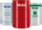 Tres galones de lubricante sintético Mobil