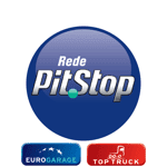 Rede Pit Logotipo de la marca Stop, socio de Mobil